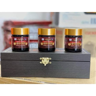 [DATE MỚI] Cao Đông Trùng Hạ Thảo GOLD Hộp Gỗ Đen 3 lọ Hàn Quốc