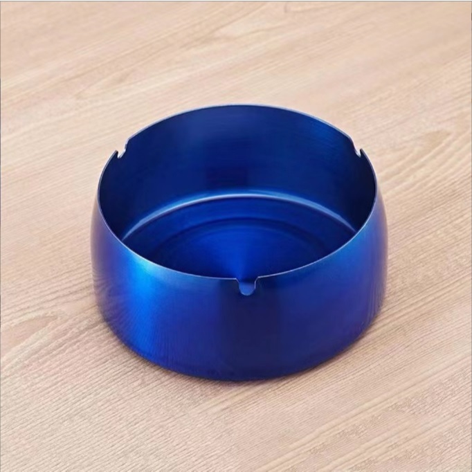 Gạt. tàn. inox, gạt. tàn. thuốc - Nhiều màu chọn lựa  - GTT010f