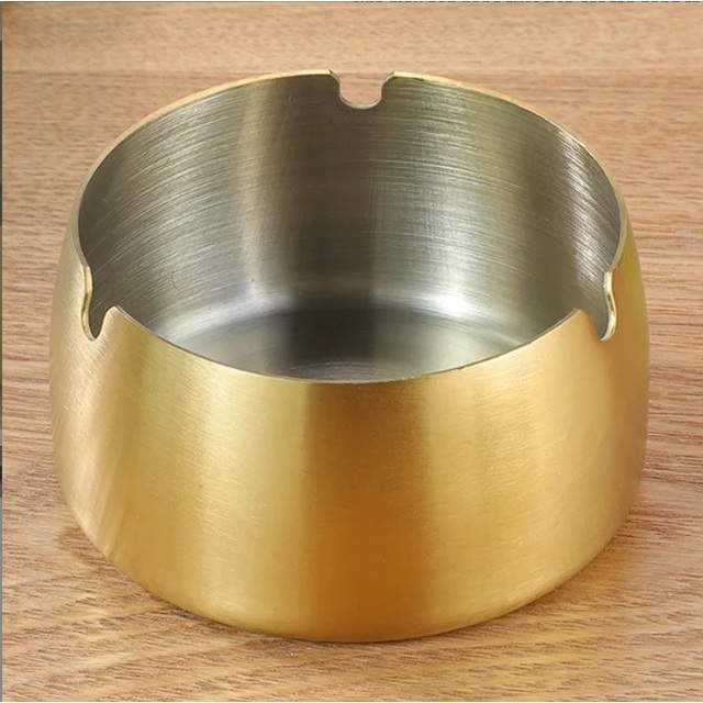 Gạt. tàn. inox, gạt. tàn. thuốc - Nhiều màu chọn lựa  - GTT010f