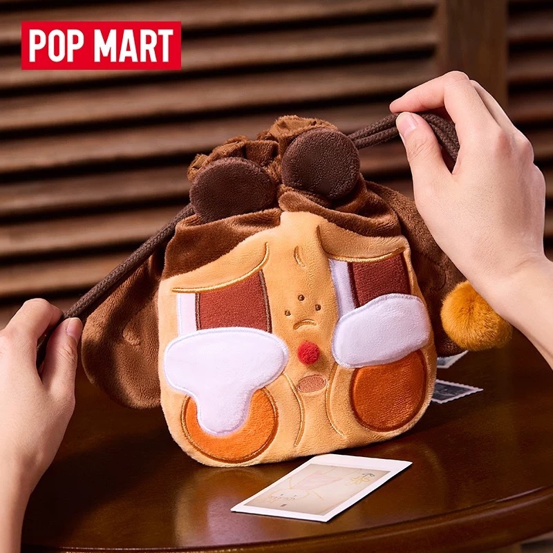 【HÀNG SẴN SHIP】POP MART CRYBABY Túi Crybaby Crying Again Túi Rút Crybaby Bộ Sưu Tập Crying Again