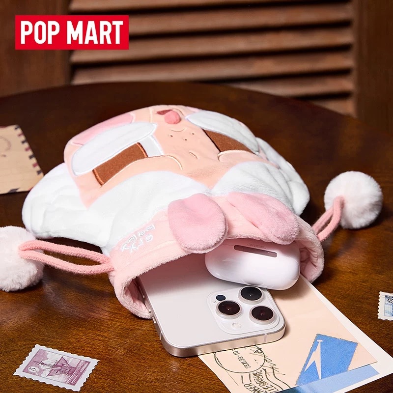 【HÀNG SẴN SHIP】POP MART CRYBABY Túi Crybaby Crying Again Túi Rút Crybaby Bộ Sưu Tập Crying Again