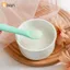 Thìa ăn dặm Misan silicon dẻo an toàn, Thìa ăn dặm silicon cho bé từ 4 tháng chịu nhiệt dễ sử dụng