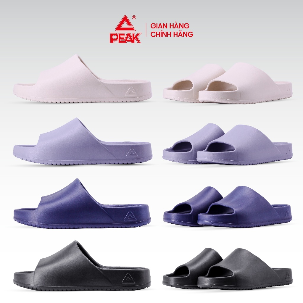 Ảnh Dép quai ngang đúc nguyên khối PEAK Slippers phiên bản mới đế cao RLW2401 2