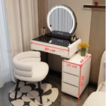 Bàn Trang Điểm Hiện Đại Sang Trọng, Gương Đèn Led Cảm Ứng 3 Màu, Bàn Trang Điểm Nhập Khẩu Cao Cấp Bàn Phấn Nội Thất S&S — ảnh 5