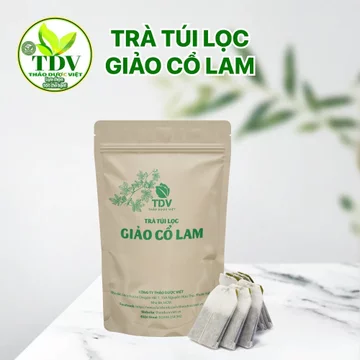 Combo 50 gói Trà túi lọc Giảo Cổ Lam 5 lá ổn định huyết áp, giảm mỡ máu, và hỗ trợ xơ vữa mạch máu, bình ổn huyết áp