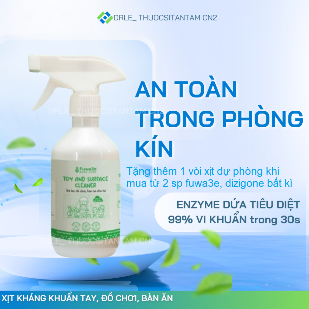 Rửa bình sữa eco enzyme chuẩn xuất khẩu 10 quốc gia + Fuwa3e, không nhớt, ko mùi hôi suốt 24h