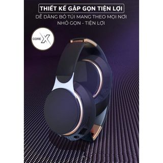 Tai Nghe Headphone Chụp Tai Không Dây Bluetooth X-Bass Âm Thanh Nổi Nghe Nhạc, Chơi Game