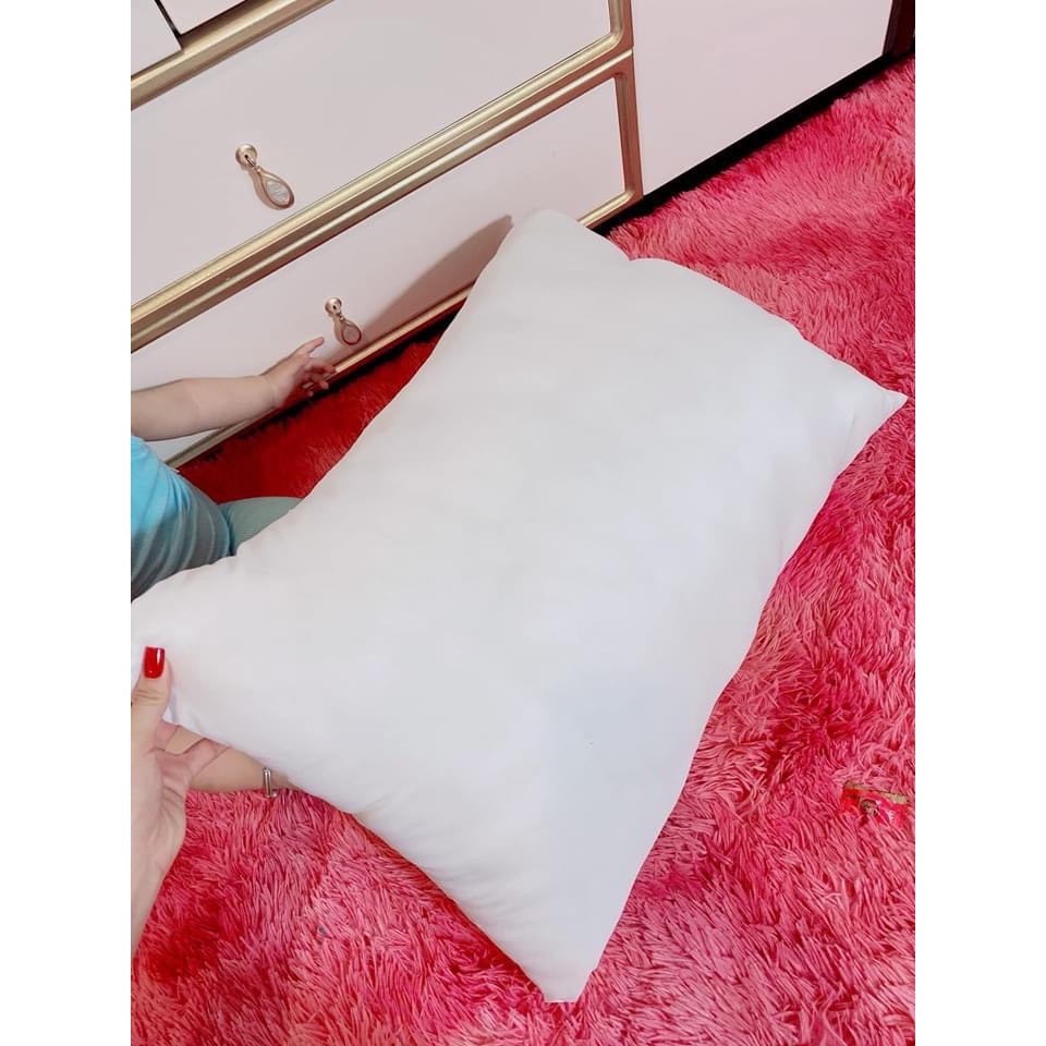 Ruột Gối Nằm Size 40x60cm - 50x70cm Và Ruột Gối Ôm Size 35x1m Gòn 100% Cao Cấp - Nhà Shy Home Decor