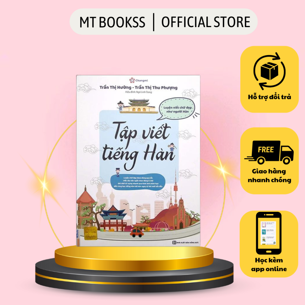 Sách - Tập Viết Tiếng Hàn - Phiên Bản Mới 2023