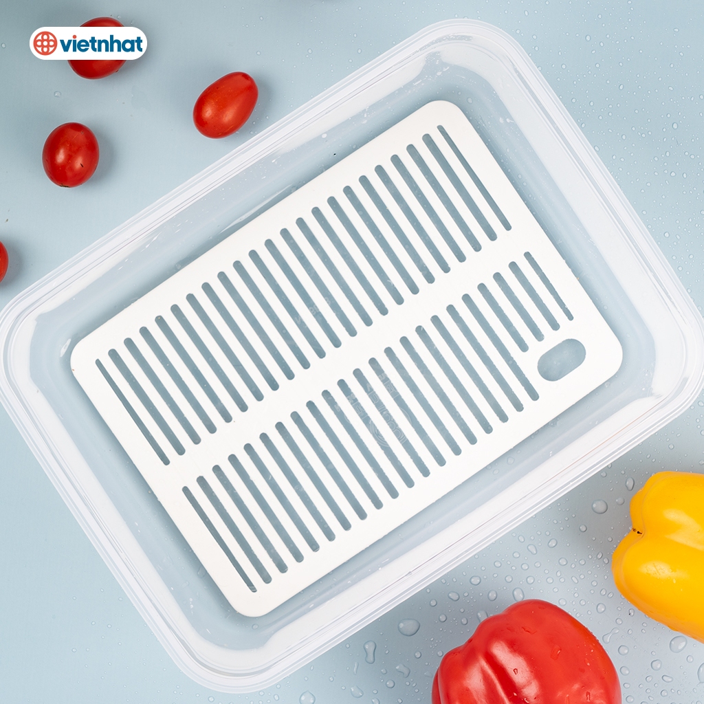 Hộp Đựng Thực Phẩm Chữ Nhật Dung Tích 4,8L & 7L Chính Hãng VIỆT NHẬT