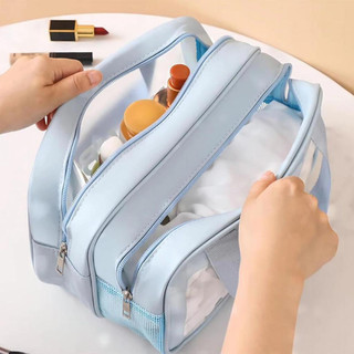 Túi Đựng Mỹ Phẩm WASHBAG , Túi Có Ngăn Khô Ứớt Riêng Biệt  , Đựng Đồ Trang Điểm Du Lịch Túi Lưu Trữ Túi Giặt