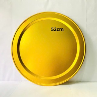 Mâm Nhôm Mạ Vàng Công Nghệ Nhật Bản Loại 1 Dày Dặn - Mâm Ăn Cơm Mâm Bày Quả Mâm Bày Lễ Cúng Gia Tiên