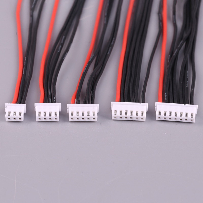 Dây Sạc Cân Bằng Pin 1S 2S 3S 4S 5S 6S 8S - Jack Balance Vỏ Silicon Dài ...