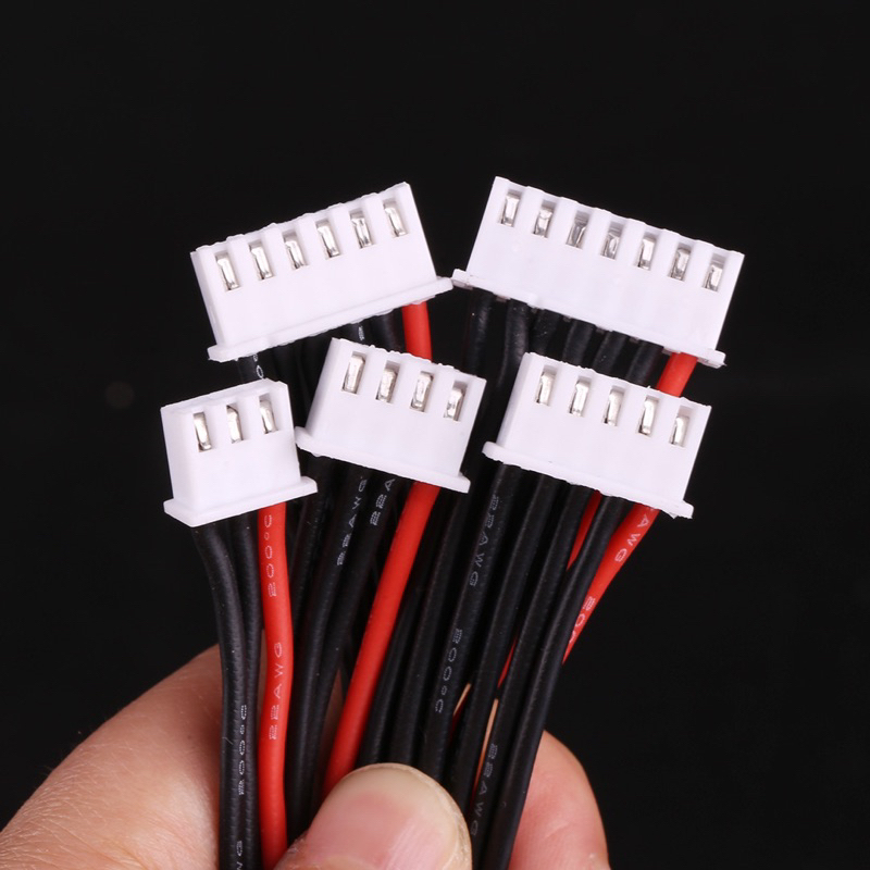 Dây Sạc Cân Bằng Pin 1S 2S 3S 4S 5S 6S 8S - Jack Balance Vỏ Silicon Dài ...