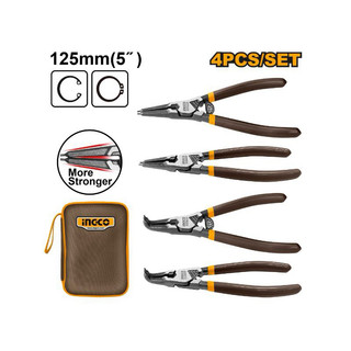 ĐỒ NGHỀ INGCO Bộ 4 kìm mở phe 5inch & 7inch . HCCPS26125 . HCCPS26180