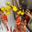 Combo 3 Set 5- 6 dây trang trí, liễng treo cây đào, mai trang trí tết 2025