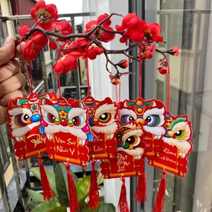 Combo 3 Set 5- 6 dây trang trí, liễng treo cây đào, mai trang trí tết 2025