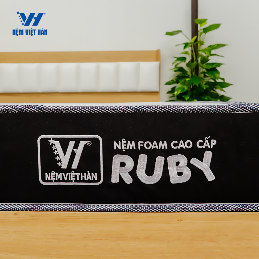 Ảnh Nệm foam Việt Hàn Ruby - Thoáng Khí, Nâng Đỡ Cơ Thể - Bảo Hành 10 Năm 3