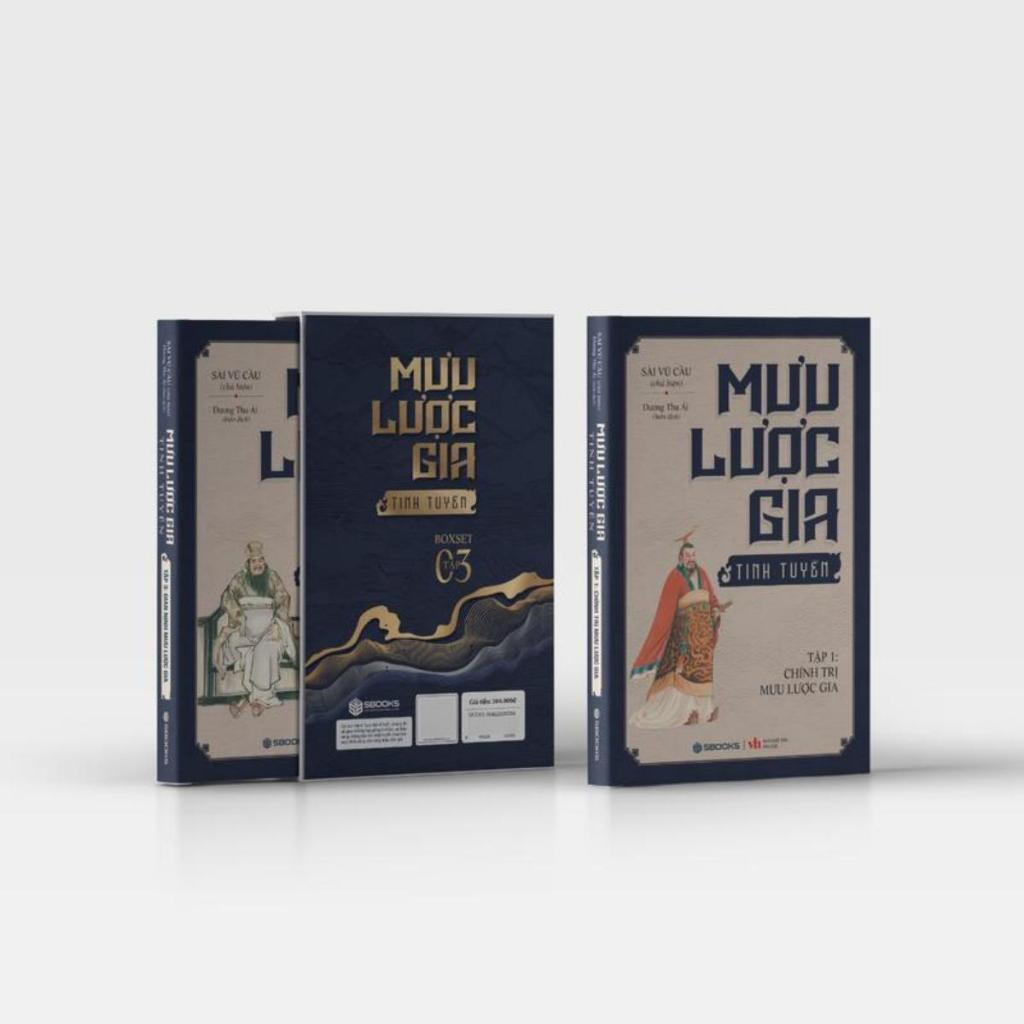 Sách Combo 3 Cuốn Mưu Lược Gia (Full Boxset) - Sbooks Store