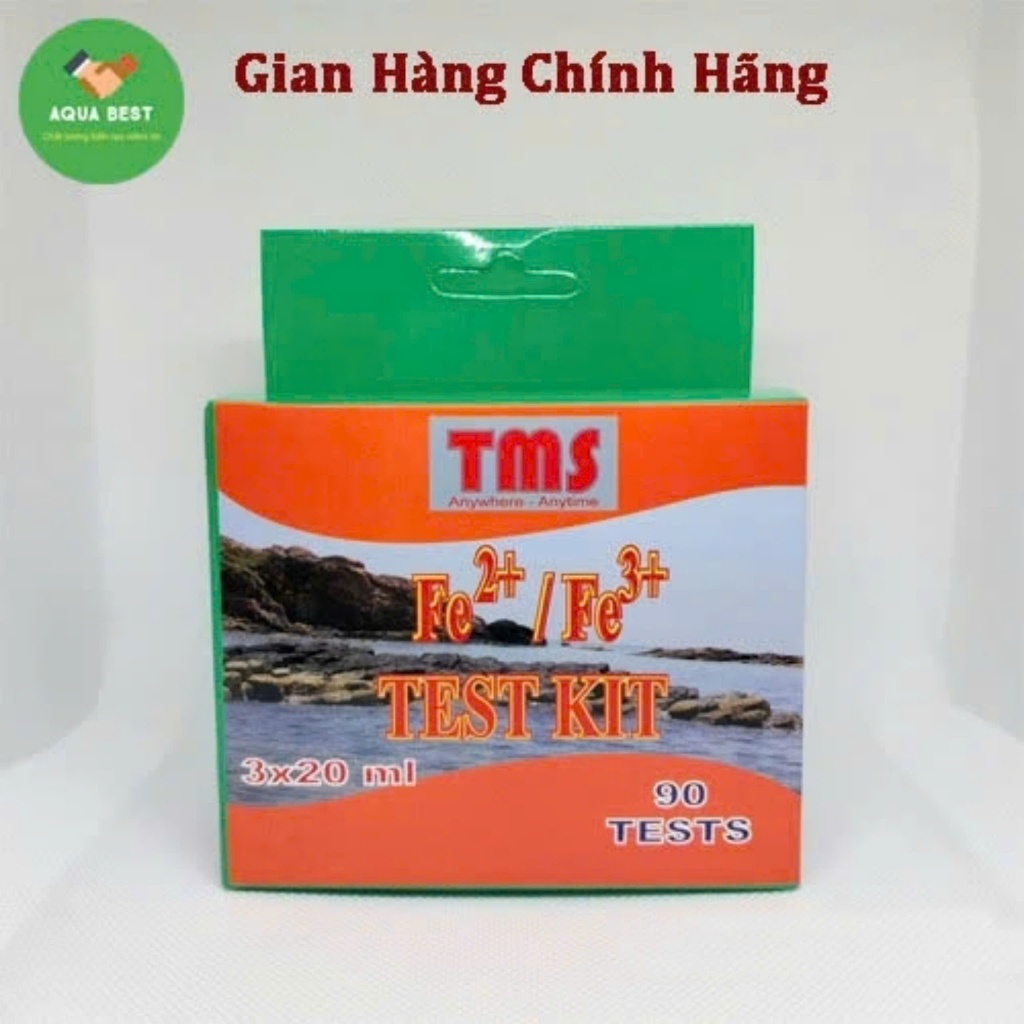 [Chính Hãng] Bộ test kiểm tra Fe - Test kiểm tra sắt (phèn ) trong nước ...