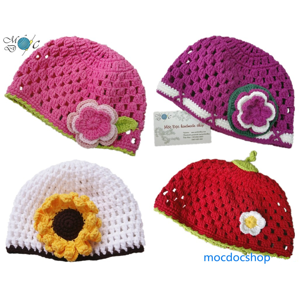 [10+ mẫu] Nón len handmade cho bé gái | Shopee Việt Nam