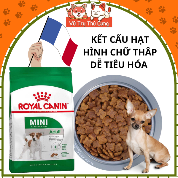Hạt cho chó trưởng thành Royal Canin Mini Adult