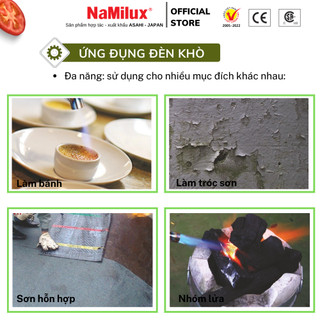 Đèn Khò Gas Công Nghiệp NaMilux TPB-25MN/ NA-191SP/ Sử Dụng Đa Năng/Hệ Thống Đánh Lửa Tự Động/Hàng Chính Hãng