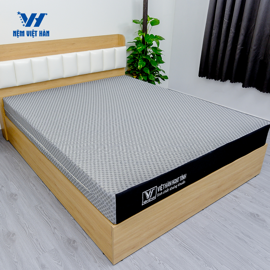 Ảnh Nệm foam Việt Hàn Hoạt Tính - Chất Liệu Foam Hoạt Tính, Kháng Khuẩn, Thoáng Khí - Bảo Hành 10 Năm 2