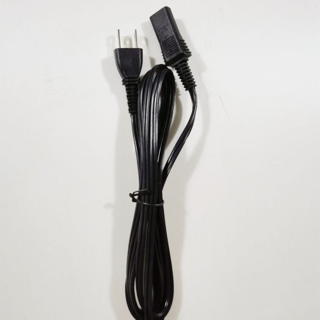 Dây nguồn số 8 đầu vuông bằng đồng 9x16mm dài 2 m mét phù hợp các loại máy ghi âm cassette đài radio sharp sony cổ