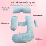 [Vòng tay yêu thương] Combo Đai Nâng Đỡ Bụng Bầu EasyMom Plus Và Gối Bầu Chữ G Chính Hãng EasyMom Giúp Mẹ Ngủ Ngon — ảnh 4