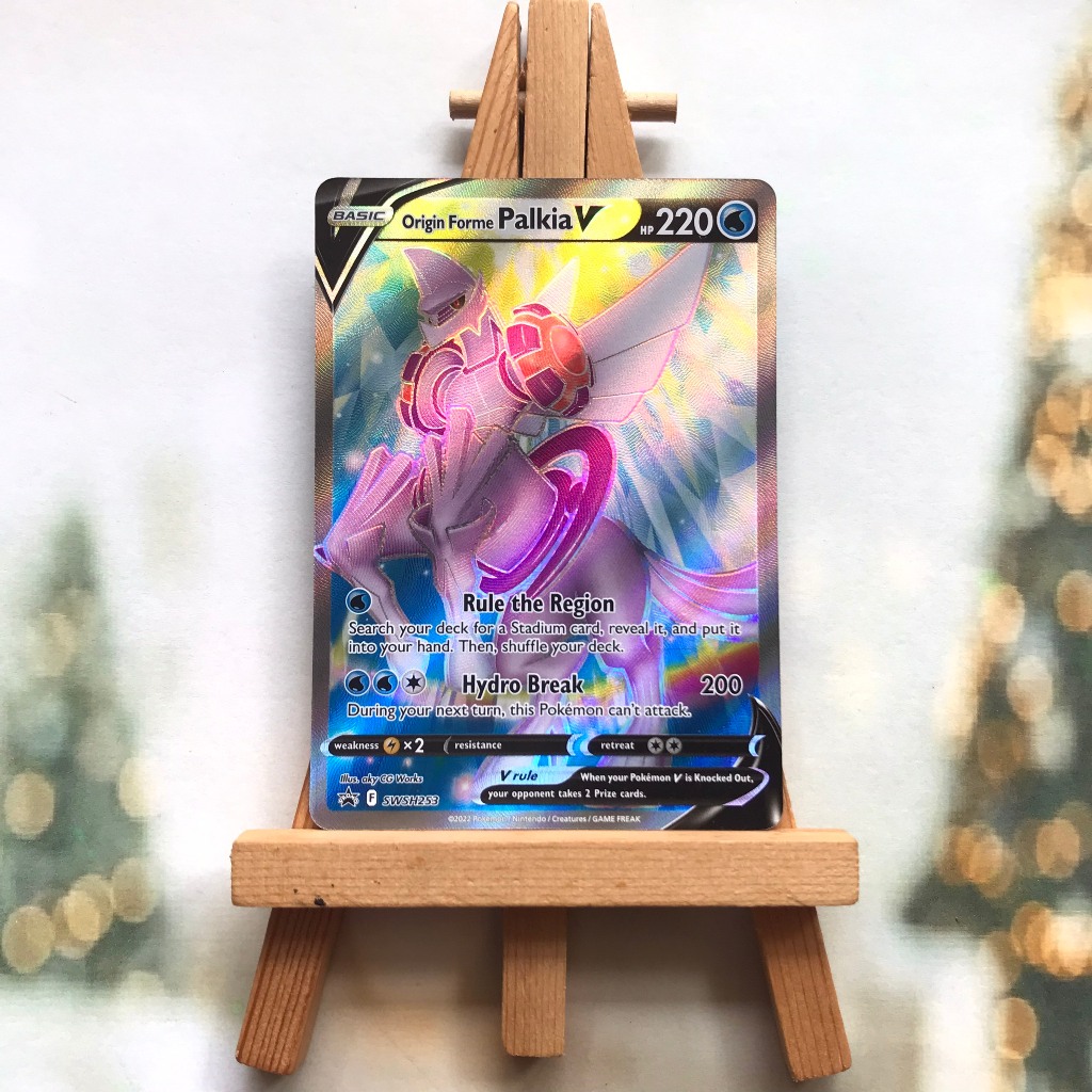 Thẻ hình Pokemon Origin Forme Palkia V SWSH253 - Lá bài Sword &amp; Shield ...