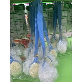 BÀN CHẢI KÌ LƯNG, Bàn Chải Cọ Lưng Nhật Bản Cán Dài, Cây Cọ Lưng Bông Mài Mại Tẩy Da Chết Không Tổn Thương Da - BANCHAI3