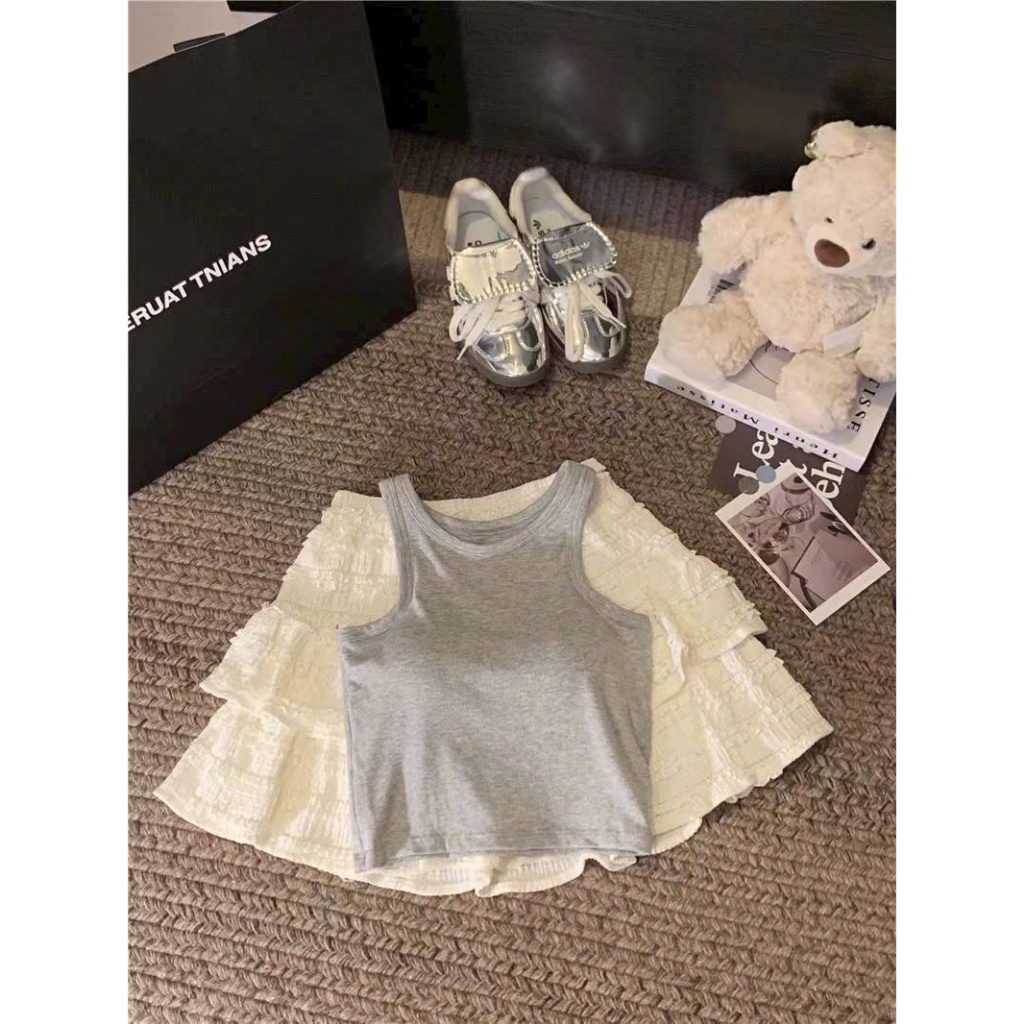 Áo Croptop Ba Lỗ Nữ Ngược Ôm Body Chất Thun Gân Cao Cấp Mền Mát Co Giãn Tốt Mặc Đep 2076