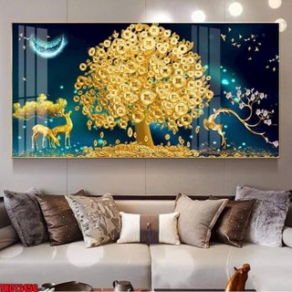 Bộ Tranh Tết Treo Tường Tráng Gương In UV Cao Cấp Trang Trí Nhà Cửa Làm Quà Tặng Tân Gia