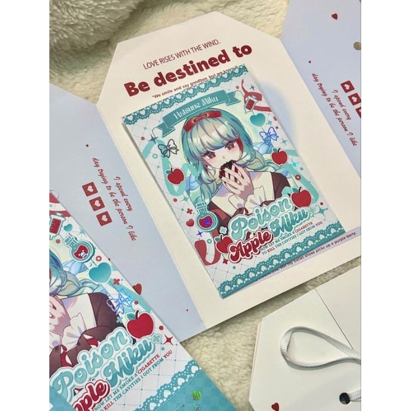[7 mẫu] Set polaroid "The Nightmare" Hatsune Miku Vocaloid