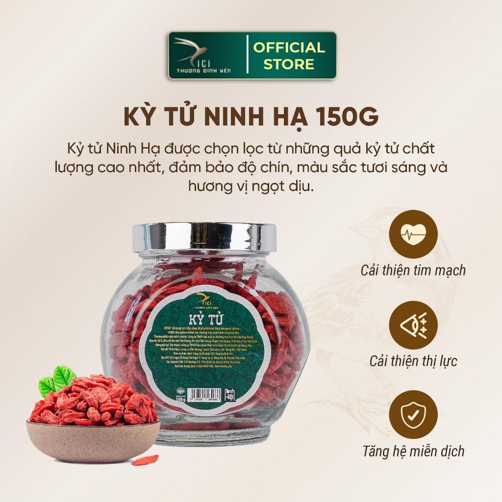 Ảnh Kỳ Tử Ninh Hạ CiCi Thượng Đỉnh Yến Nguyên Chất Tăng Cường Sức Khỏe Thanh Mát Giải Nhiệt 2
