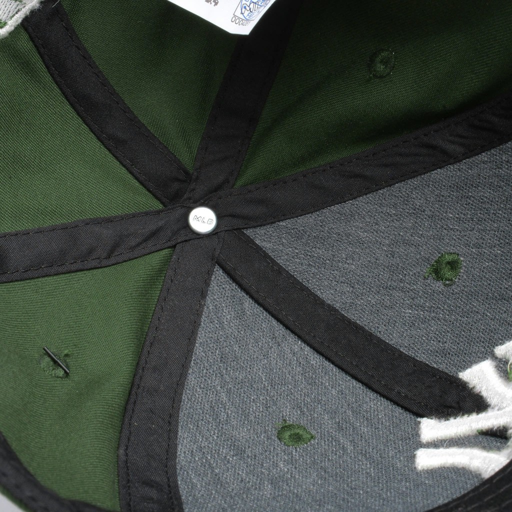 Mũ Nón lưỡi trai Meowist chất liệu vải Kaki Dark Green Logo NY , nón lưỡi trai Thời trang, Thể thao