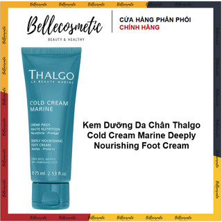 [cty] Deeply Nourishing Foot Cream 75ml - Kem Dưỡng Da Chân Thalgo Cold Cream Marine