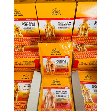 Miếng dán vai, lưng / Cao dán Tiger Balm Plaster RD, dán con hổ- Size nhỏ và lớn