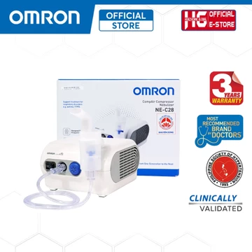 [Hỏa Tốc] Máy Xông Mũi Họng, Khí Dung Omron NE-C28 | Điều Trị Các Bệnh Về Đường Hô Hấp Hiệu Quả, Sử Dụng Cho Cả Gia Đình
