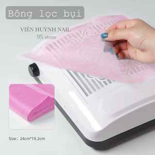 giấy lọc bụi - tấm màn lọc bụi bảo vệ máy hút tiện lợi , set 100 tấm