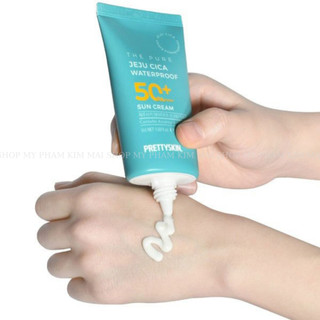 KEM CHỐNG NẮNG PRETTY SKIN SUN CREAM 70ML kiềm dầu, nâng tone, phù hợp với da dầu mụn, da khô, nhạy cảm, mọi loại da