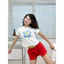 Áo thun nữ MINI TEE Coquette hình in dễ thương cotton co dãn 4 chiều - Kraken Drk.