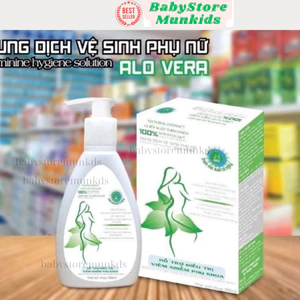 ALO VERA - Dung Dịch Vệ Sinh Phụ Nữ 100% từ thiên nhiên, tiện lợi,an toàn cho cả mẹ bầu và cho con bú