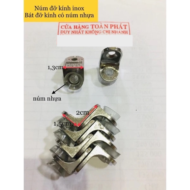 [Combo 10 cái] pát đỡ kính inox| bát đỡ kính inox có núm nhựa …