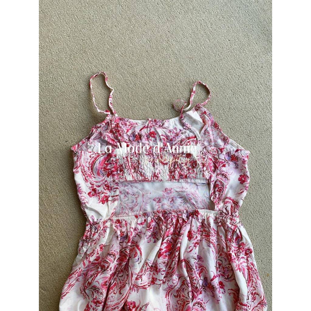 Jumpsuit hoa 2 dây dễ thương, nữ tính, năng động C.I.S.O.N.O_j1214