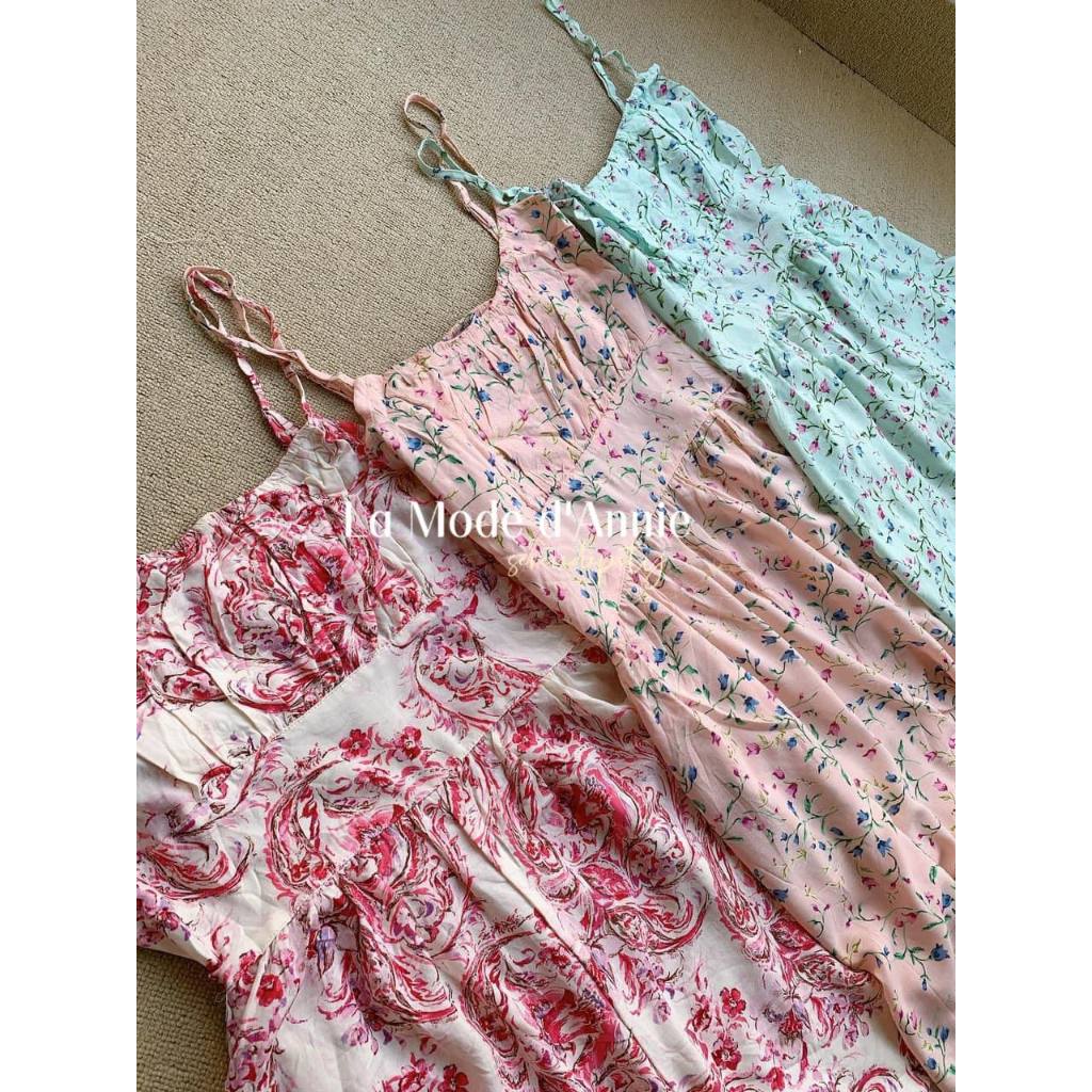 Jumpsuit hoa 2 dây dễ thương, nữ tính, năng động C.I.S.O.N.O_j1214