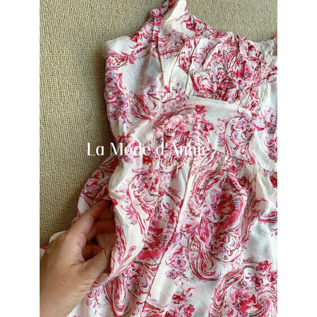 Jumpsuit hoa 2 dây dễ thương, nữ tính, năng động C.I.S.O.N.O_j1214