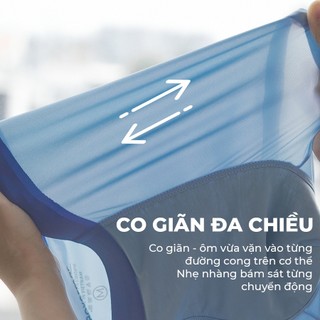 Quần sịp nam cao cấp , Quần SỊP co giãn thoáng khí kháng khuẩn