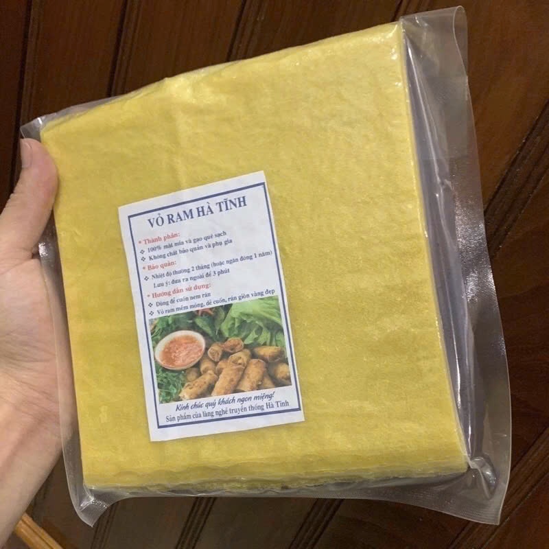 Lá Bánh ram Hà tĩnh gói 100 lá - Vỏ bánh đa nem giòn ngon | Shopee Việt Nam